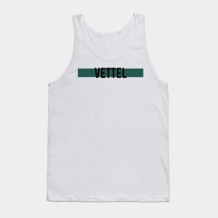 Sebastian Vettel Driver Name - 2022 Season #4 Tank Top